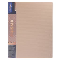 Expert Complete PRISMA Папка с металлическим прижимом A4 700 мкм 20 мм эффект 3D 6 шт. бежевый EC210700027