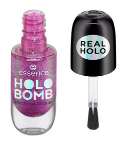 essence Лак для ногтей с оригинальным эффектом Holo Bomb, 02 Holo Moly 8 мл  фото 2