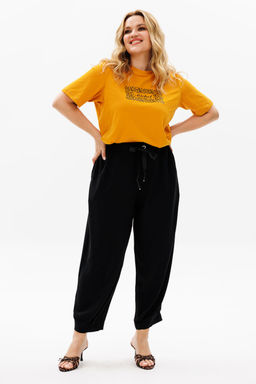 Костюм Michel Chic 1377 горчица, черный