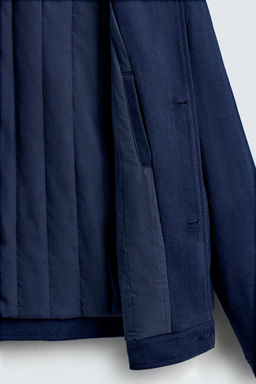 LYOCELL - COTTON QUILTED JACKET - Zara фото 9