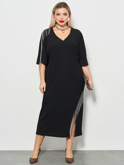 Платье 0349-1п тёмно-синий - Dora фото 62