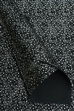 Кожзам Осколки А4 (5 листов) SF-5993, черный/серебро №3