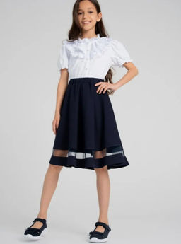 22327098 Блузка трикотажная для девочек - Playtoday фото 3