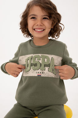 Erkek _ocuk Haki Pijama Tak_m_ Sepette S_rpriz _ndirim - U.s. polo assn фото 10