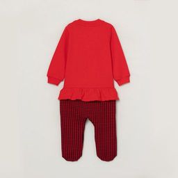 CRB wear/CWNG 90073-26-298 Комбинезон для девочки, красный/Ex.Cherubino  фото 4