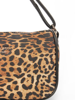 LACCOMA сумка Айлин-леопард эко кожа хлопок фото 5