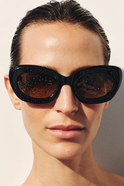 GAFAS DE SOL CAT EYE / Negro