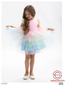 Платье для девочки пышное