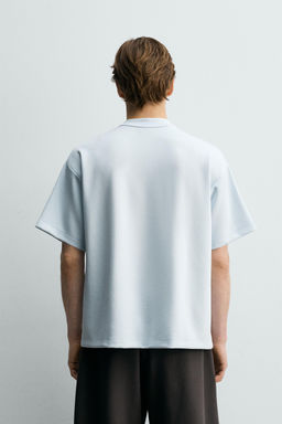 CAMISETA RELAXED FIT SOFT / Celeste