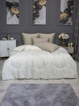 Muslin & Satin Solid color (крем карамель) комплект