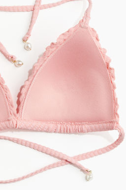 Top de bikini de tri?ngulo con push-up - H&m фото 3