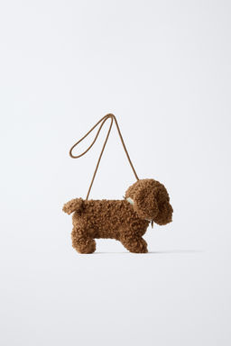FAUX SHEARLING PUPPY BAG - Zara фото 8