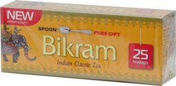 Bikram. Черный пакетированный + ложка карт.пачка, 25 пак. ИНДИЯ