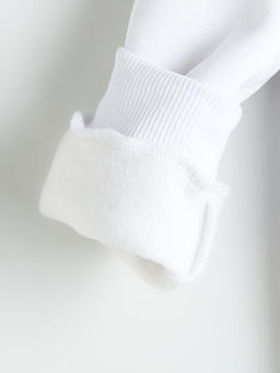 Bisiklet Yaka Bask?l? Erkek ?ocuk Sweatshirt