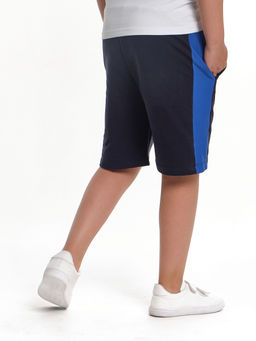 Шорты для мальчика 22-3458 черный | горчичный - Mini maxi фото 19