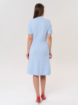 Платье женское ZZ-03007 l.blue - Eleganzza фото 4