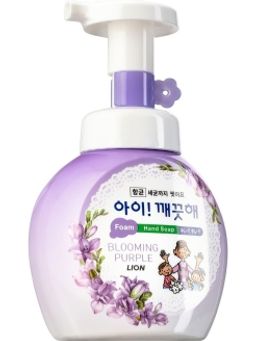 LION Жидкое пенное мыло для рук с ароматом фиалки Ai kekute Foam handsoap blooming purple 250ml
