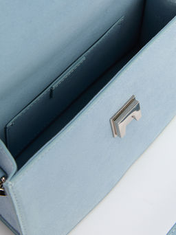 Женская сумка с ручками TENDANCE Артикул 4399903, серо-голубой  фото 6