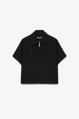 ZW COLLECTION CROPPED JACKET - Zara фото 15