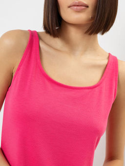 Платье женское ярко-розовое ярко -розовый 152568 - Mark formelle фото 3