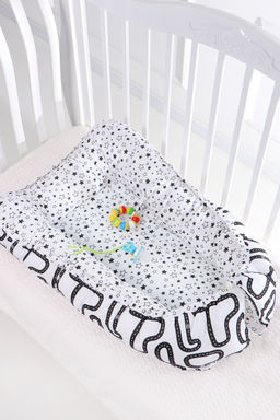 Кокон-гнездышко со съемным чехлом арт.КОГЗ-01/дорога