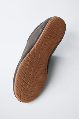 CHAMPION ® X ZARA LEATHER DERBY SHOES  фото 7