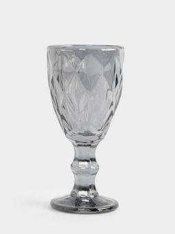 Рюмка, 50 мл, стекло, серая, Diamond color - Anna lafarg фото 2