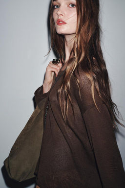 RUSTIC KNIT SWEATER - Zara фото 4