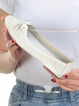 07-PDXL31-2 BEIGE Балетки (натуральная кожа) - Фабричный китай фото 2