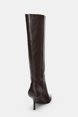 POINTED HIGH-HEEL BOOTS - Zara фото 5