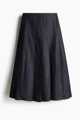 Falda denim tableada - H&m фото 5
