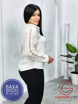 Блузка женская на пуговицах - Bruno фото 2