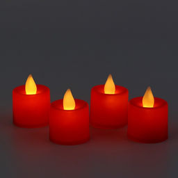 Набор светодиодных LED-свечей С Пасхой!, 4 шт., диам. 4.5, модель AR-0004 - Семейные традиции фото 4