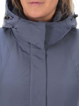 M2007 GRAY/LT. BLUE Пальто зимнее женское MARIA - Fashion фото 3