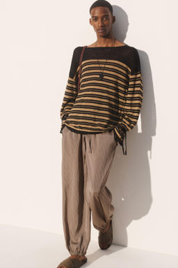 SANDALIA CRUZADA PIEL / Verde