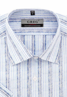 Сорочка мужская короткий рукав GREG Gb123/309/55/ZV