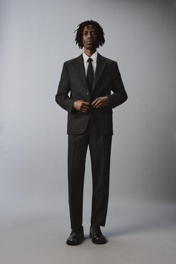 BLAZER TRAJE 100% LANA / Negro