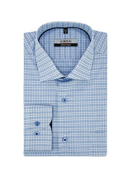 Сорочка мужская длинный рукав GREG 225/118/3102/1p STRETCH  фото 3