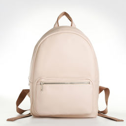 Рюкзак женский из искусственной кожи на молнии TEXTURA, цвет бежевый  фото 3