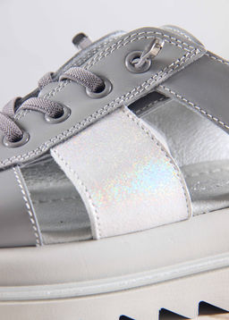 Босоножки 2029.2525gr. Серый белый ибица