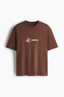 Camiseta con motivo estampado Loose Fit - H&m фото 11