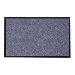 Коврик придверный влаговпитывающий, ребристый, «Стандарт», 50×80 см, серый