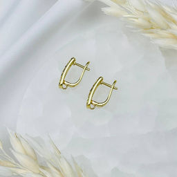 Швензы для сережек с Фианитами