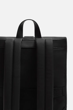 RUBBERISED BACKPACK WITH FLAP - Zara фото 6