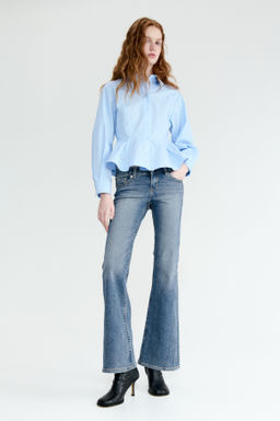 Flared Low Waist Jeans - H&m фото 5