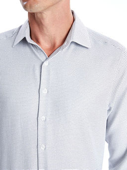 Slim Fit Uzun Kollu Arm?rl? Erkek G?mlek