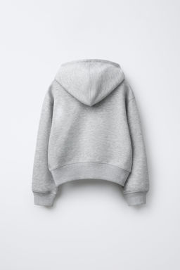 SUDADERA B?SICA ETIQUETA / Gris vigor? - Zara фото 2
