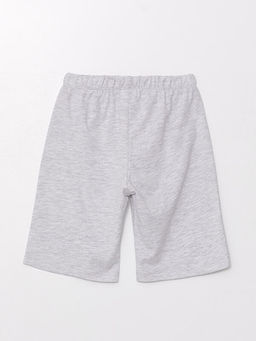 Beli Lastikli Bask?l? Erkek ?ocuk Pijama ?ort 2li - Waikiki фото 3
