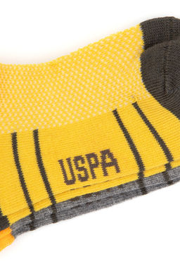 Erkek _ocuk Sar_ Patik _orap - U.s. polo assn фото 3