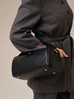 Кожаная сумка Solea DBR 31365 черный  фото 3